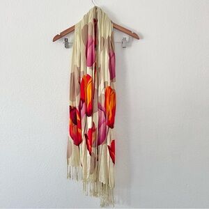 Robin Ruth Tulip Print Boho Scarf